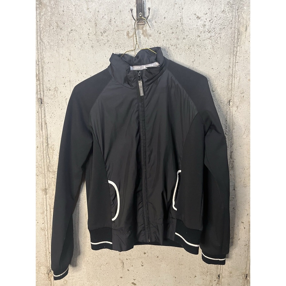 Sunice Sport Women's M Golf Performance Full Zip Jacket Black